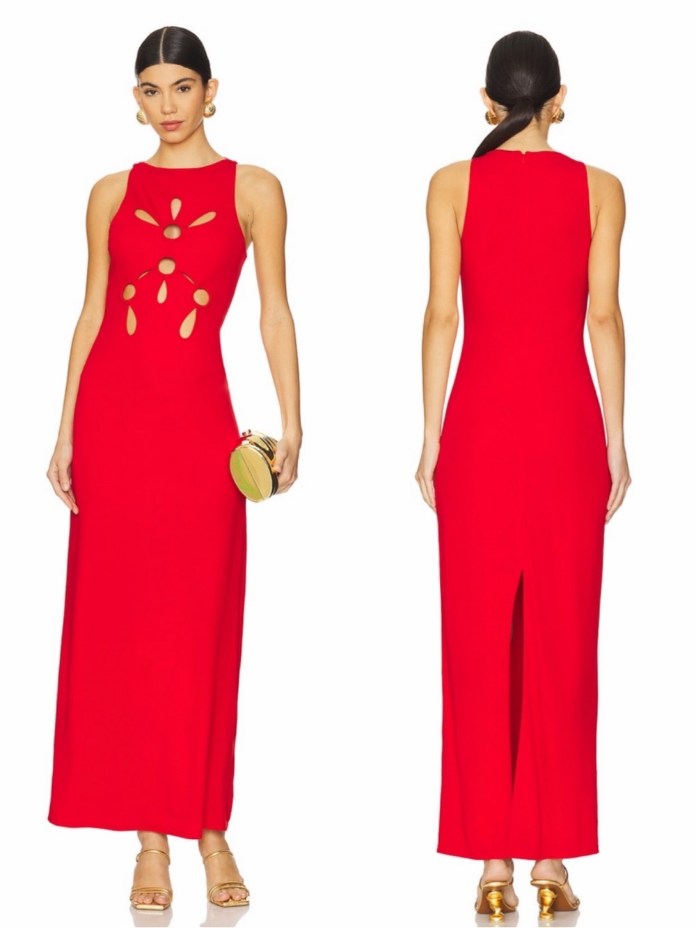 Cult Gaia Brody in Red Ghermez Maxi Dress Size XS NEW! New with tags!